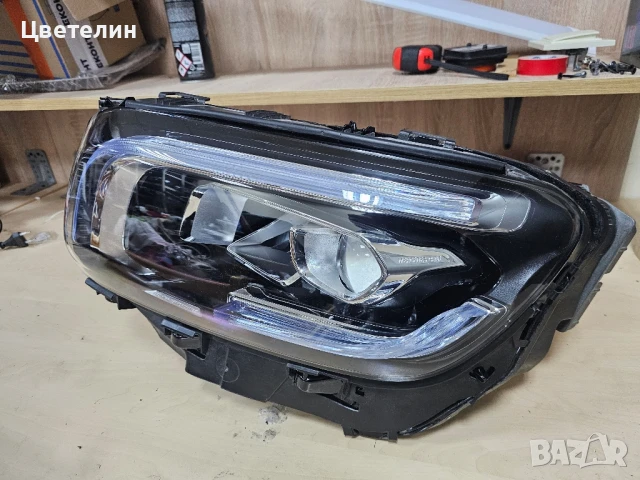 Ляв фар Mercedes GLB lqv far мерцедес ГЛБ, снимка 7 - Части - 50944284