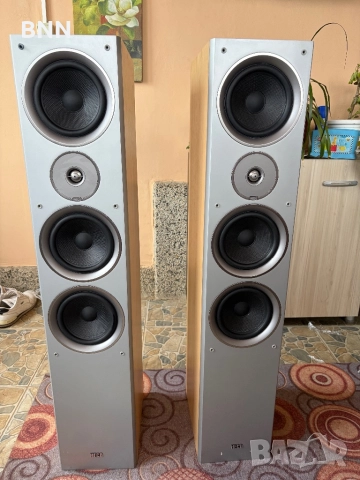 Трилентови тонколони Heco Vitas 700 – 260W, Отличен звук!, снимка 6 - Тонколони - 52916311