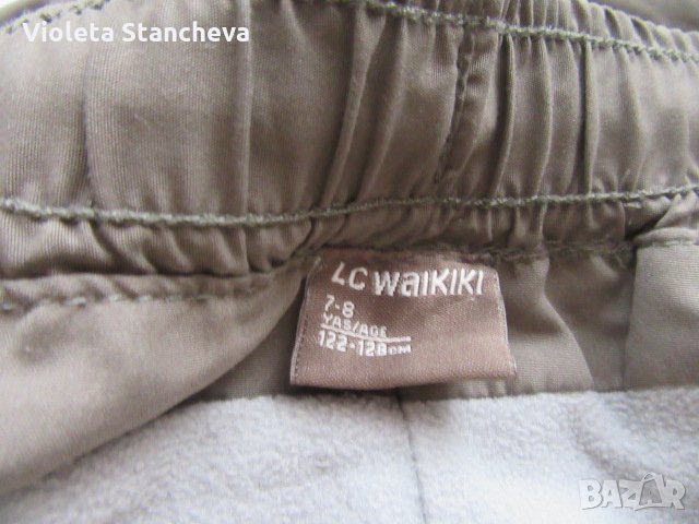 ДЕТСКИ ПАНТАЛОН С ПОДПЛАТА ПОЛАР, снимка 5 - Детски панталони и дънки - 34826417