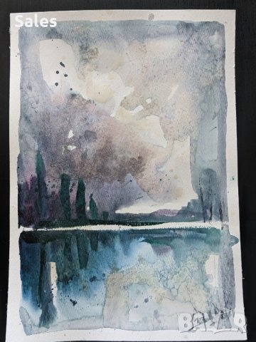 Картини акварел , снимка 18 - Картини - 41121458