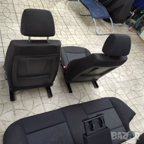 BMW E90 / E91 Седалки салон комплект, снимка 3 - Части - 51677345