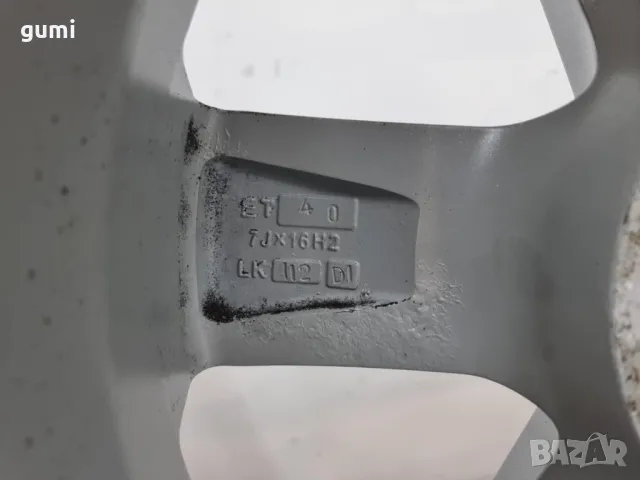 4бр 16ски джанти за  MERCEDES, AUDI, VW 5х112мм A160739 , снимка 9 - Гуми и джанти - 49023998