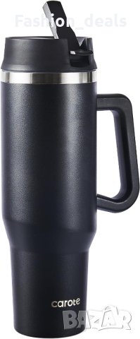 Нова CAROTE Вакуумно изолирана бутилка термос за вода неръждаема стомана 1200мл, снимка 2 - Други стоки за дома - 42428581
