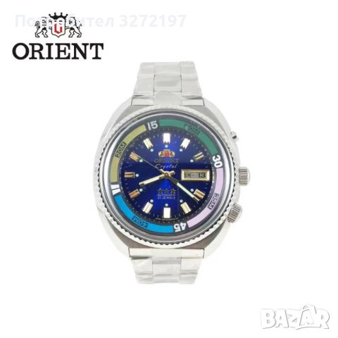 ORIENT автоматичен механичен часовник,въртящ се безел,водоустойчив,ден от седмицата,дата, снимка 7 - Мъжки - 41854306
