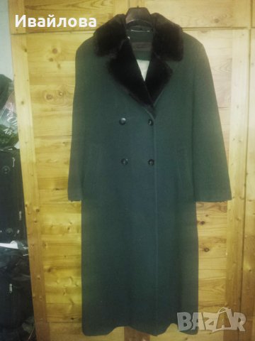 Дълго палто от фин кашмир, снимка 3 - Палта, манта - 33938596