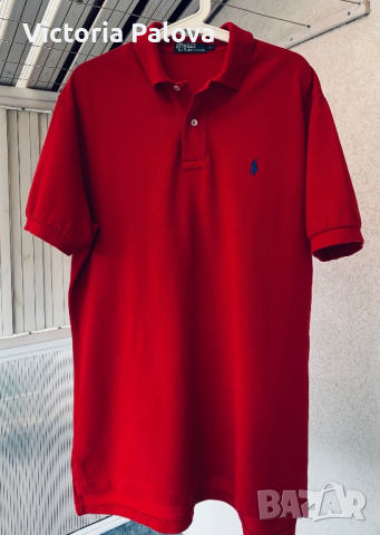 Тениска с яка POLO RALPH LAUREN оригинал
