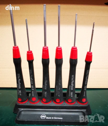 малки прецизни отвертки Wiha PicoFinish, снимка 2 - Отвертки - 53575980