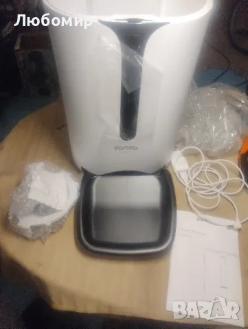 Автоматична хранилка за котки Faroro, малък дозатор за храна за кучета с аларми
7 литра
, снимка 3 - Други стоки за животни - 48151999