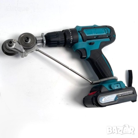 Приставка за бормашина, н о ж и ц и за метални плочи с двойна глава , снимка 3 - Други стоки за дома - 52904498