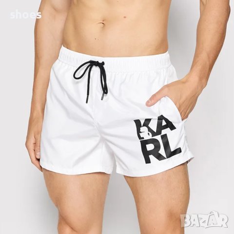 Karl Lagerfeld Оригинален мъжки бански / шорти за плаж M, L, XL, снимка 1 - Бански - 41370021
