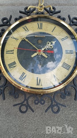 Стенен часовник Янтар, СССР., снимка 3 - Стенни часовници - 41791203