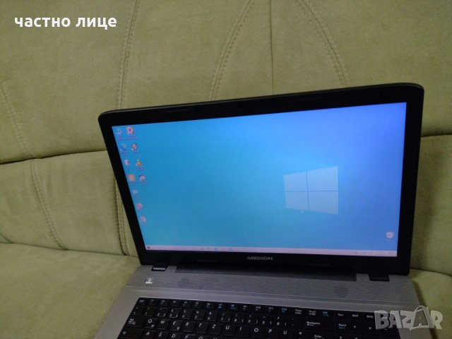Продавам лаптоп Medion i3-7100 17.3'' Led/8gb.ram/128ssd/1tb hdd, снимка 6 - Лаптопи за работа - 35934746