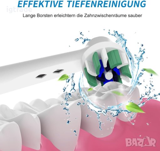 16бр. Глави/накрайници за ел. четки Oral B Precision/Cross/3D/Standard , снимка 5 - Други - 38661073