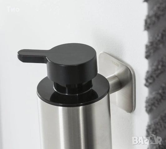 Диспенсър за течен сапун Tiger Colar 180мл. Произведен от неръждаема стомана, снимка 4 - Други - 53715663