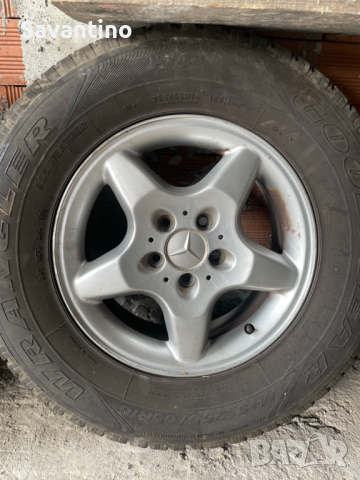 Оригинални джанти Mercedes с гуми Goodyear, снимка 6 - Гуми и джанти - 44653720