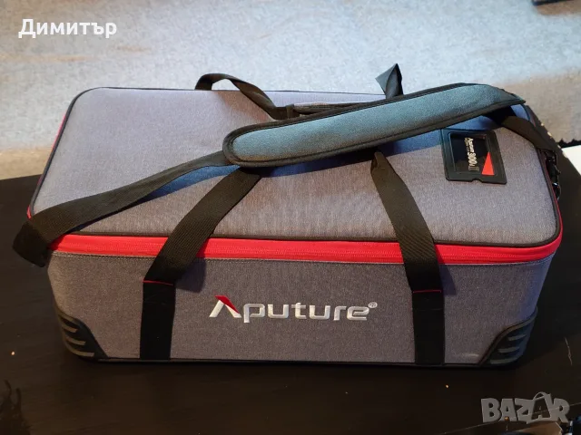 LED осветление Aputure LS C300D II, софтбоксове и C-Stand, снимка 3 - Светкавици, студийно осветление - 56079017