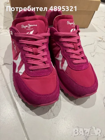 Сникърси Pepe jeans фуксия , снимка 2 - Маратонки - 56350748