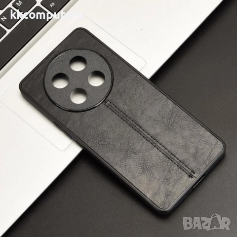 Honor X60 Pro / X9c / Magic7 Lite 5G Удароустойчив Sewing Cow Pattern Калъф и Скрийн Протектор