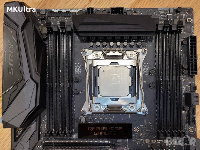 Дъно Asus ROG Strix X99 GAMING Wi-Fi DDR4 LGA 2011, снимка 5 - Дънни платки - 53343301