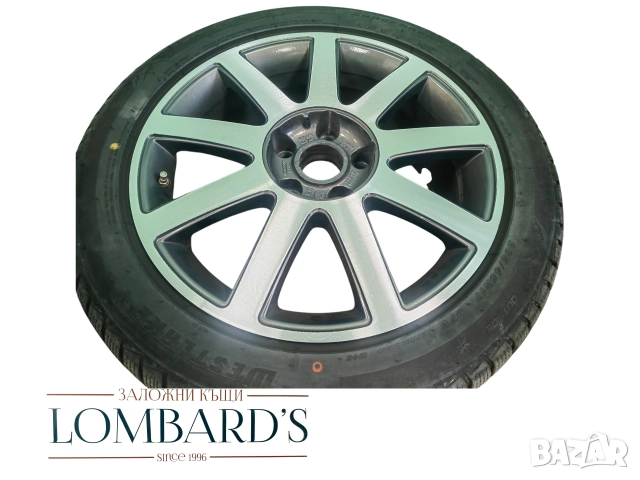 Джанти за Audi 17x7,5, ET43 с гуми, снимка 2 - Гуми и джанти - 52648725