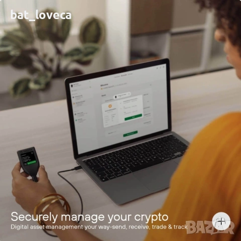 Нов Хардуерен портфейл за криптовалути - Trezor Model T (черен), снимка 5 - Друга електроника - 53756548