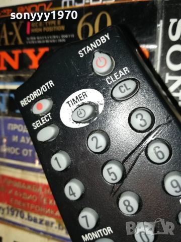 PHILIPS VHS VIDEO REMOTE CONTROL-ВНОС SWISS 2711251639, снимка 8 - Дистанционни - 52563833