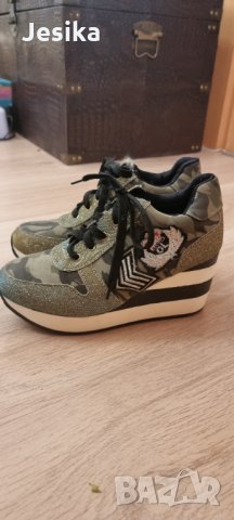 Обувки с платформа, снимка 6 - Дамски ежедневни обувки - 34705129