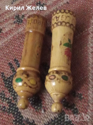 Стари дървени мускалчета 53667, снимка 3 - Антикварни и старинни предмети - 53420395
