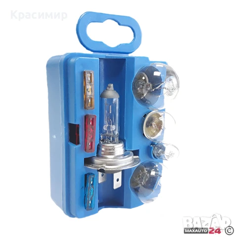 Авариен комплект крушки Н7 - 8 части