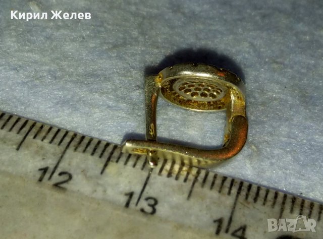 ВЕРСАЧЕ Скъпоценна ПРЕКРАСНА СРЕБЪРНА ОБЕЦА СРЕБРО 925 с ЮВЕЛИРНО ФАСЕТИРАНИ ЦИРКОНИ 39959, снимка 10 - Обеци - 42486318