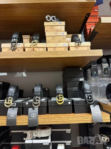 колани от естествена кожа в кутия celine hermes ysl saint laurent , снимка 11 - Колани - 51699964