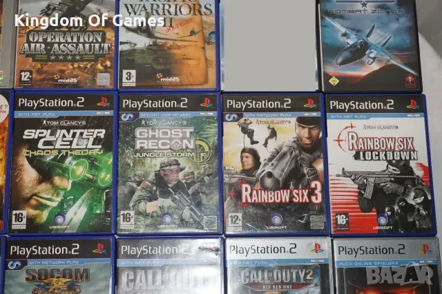 Игри за PS2 Tom Clancy's Splinter/Operation Air Assault/Call Of Duty/Killzone/Medal Of Honor/Top Gun, снимка 4 - Игри за PlayStation - 54079651