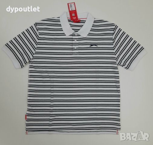 Slazenger I/Lk YD Polo - Мъжка тениска с яка, размер L.
