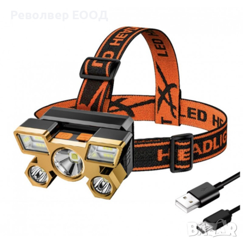 Фенер челник ZD85 с 9 XPE LED светодиода, Разпродажба, Нови, снимка 4 - Екипировка - 44763418