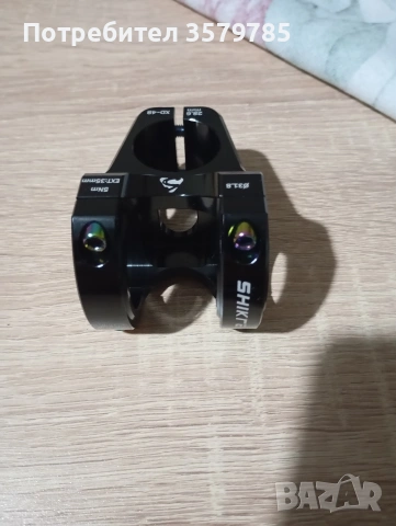 Алуминиева Лапа За кормило на велосипед Mtb Enduro Dh E-bike,0 градуса дължина 35мм , снимка 5 - Части за велосипеди - 53288917