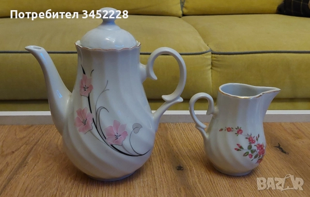 порцелан България две кани за ценители 