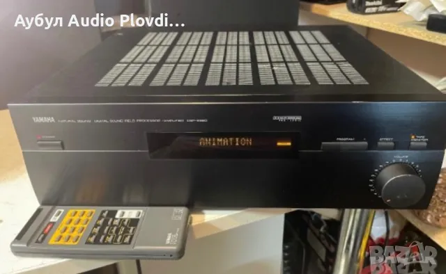 Yamaha Dsp-e580 Digital Sound Processing Amplifier с Оригинално дистанционно, снимка 5 - Ресийвъри, усилватели, смесителни пултове - 50124543