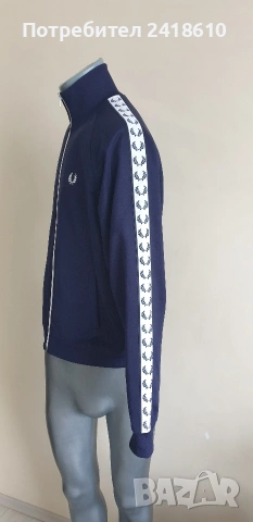 Fred Perry Full Zip Mens Size  M НОВО! ОРИГИНАЛ! Мъжки Горнища!, снимка 12 - Спортни дрехи, екипи - 53593515