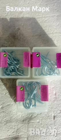 винтови куки SWG 3 размера Внос от Германия, снимка 3 - Железария - 53620191