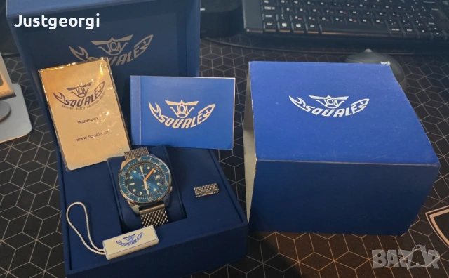 Squale 1521 – автоматичен дайвър 500м, снимка 4 - Мъжки - 53499968