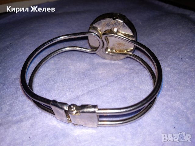 СРЕБРИСТА ВИНТИДЖ АРТ ГРИВНА от БЛАГОРОДНА СТОМАНА 16566, снимка 7 - Гривни - 41192302