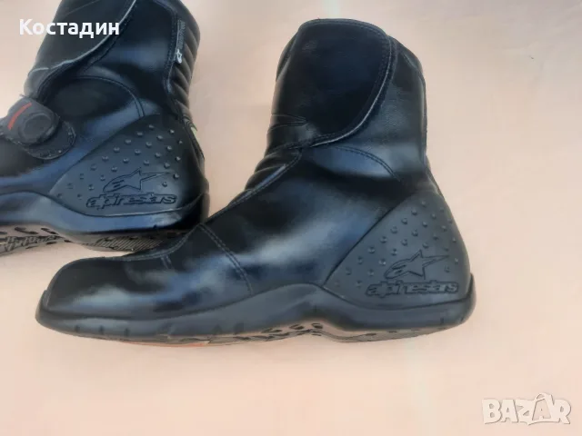 Мото ботуши Alpinestars Ridge Leather номер 41, снимка 3 - Аксесоари и консумативи - 55824071