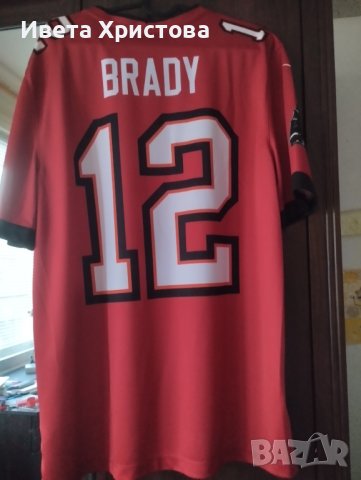 Nike NFL Game Jersey Tom Brady Размер М. Нов с етикет. Лек дефект сниман. 89 лв, снимка 8 - Спортни дрехи, екипи - 41655451