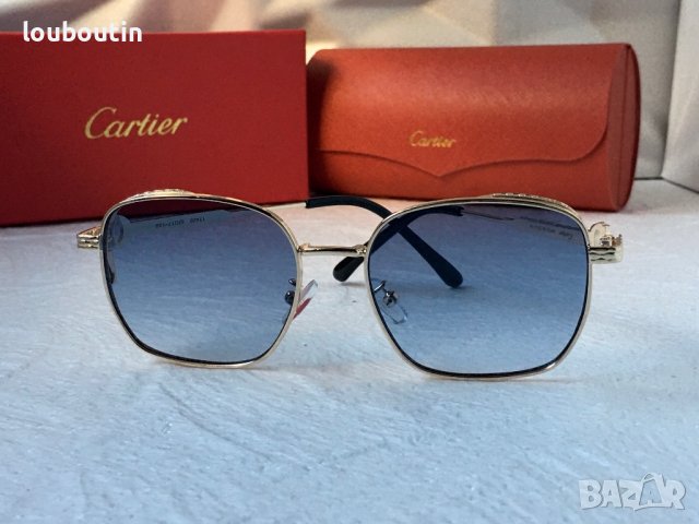 Cartier 2023 дамски слънчеви очила 4 цвята квадратни, снимка 5 - Слънчеви и диоптрични очила - 41951028