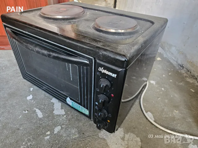 Готварска печка Дипломат/Diplomat, снимка 3 - Печки, фурни - 50190128