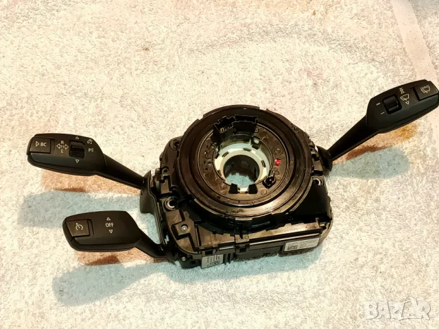 Конзола лентов кабел и лостчета - мигачи, чистачки и темпомат за BMW E90 E91 E92 E87 E88, снимка 2 - Части - 48467270