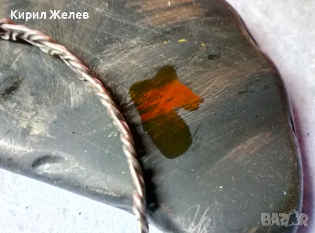 СТАРИННА АЖУРНА СРЕБЪРНА ГРИВНА МНОГО ВИСОКА ПРОБА СРЕБРО РЕТРО ПЛЕТКА РЪЧНА МАЙСТОРСКА РАБОТА 48407, снимка 3 - Антикварни и старинни предмети - 48485585