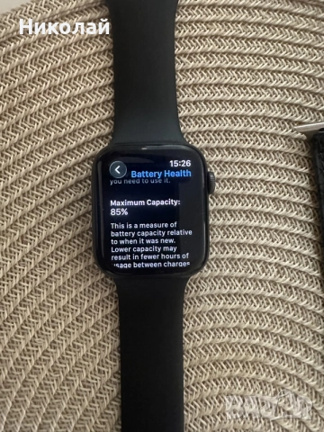 Apple watch 6 44Mm, снимка 5 - Смарт часовници - 56152270
