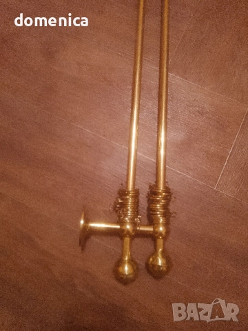 Месингови двойни корнизи, снимка 5 - Декорация за дома - 51953255