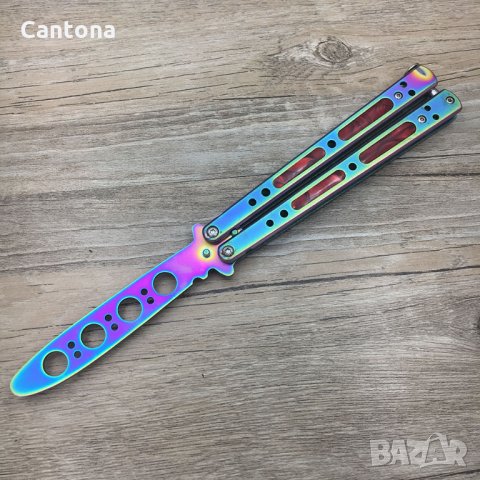 Нож Пеперуда - пеперуда тренировъчна хамелеон N565 - training butterfly hameleon